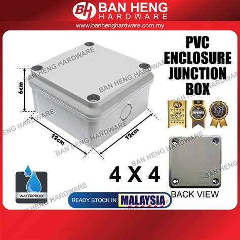 4 weather proof junction box specifications|4x4 pvc box.